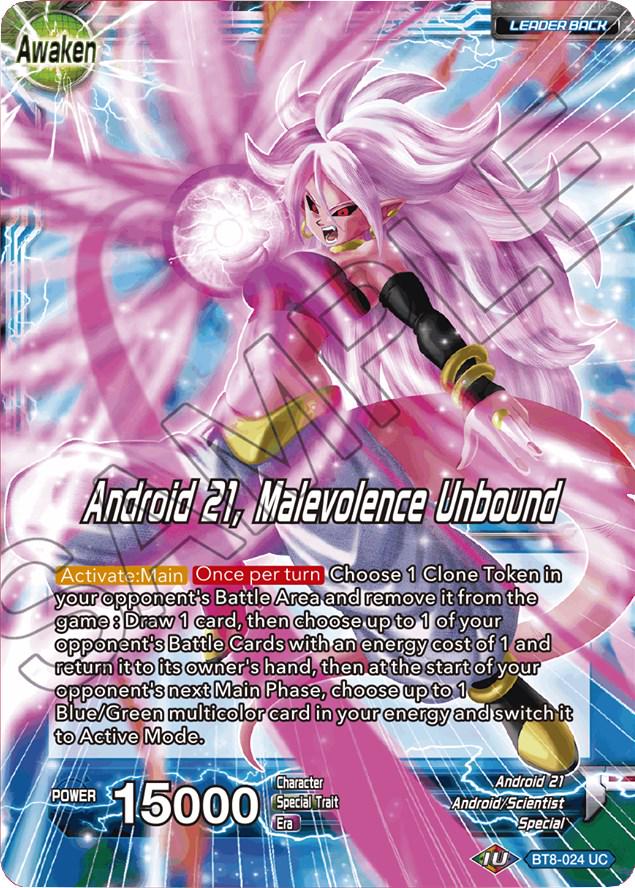 Android 21 // Android 21, Malevolence Unbound BT8-024