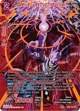 Beerus, Destructive Villain BT8-126