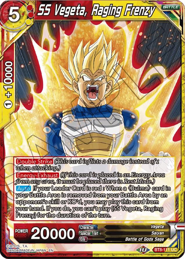 SS Vegeta, Raging Frenzy BT8-111