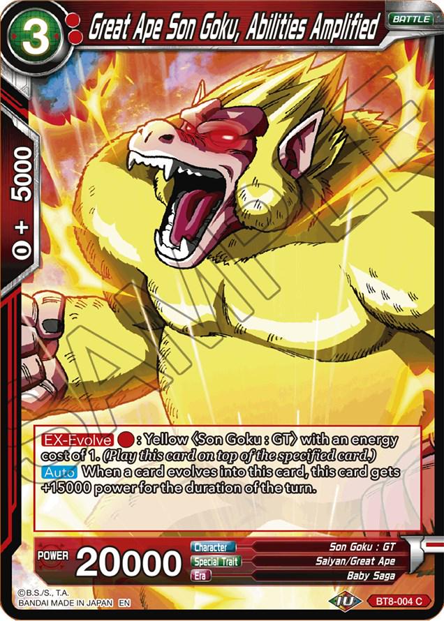 Great Ape Son Goku, Abilities Amplified BT8-004