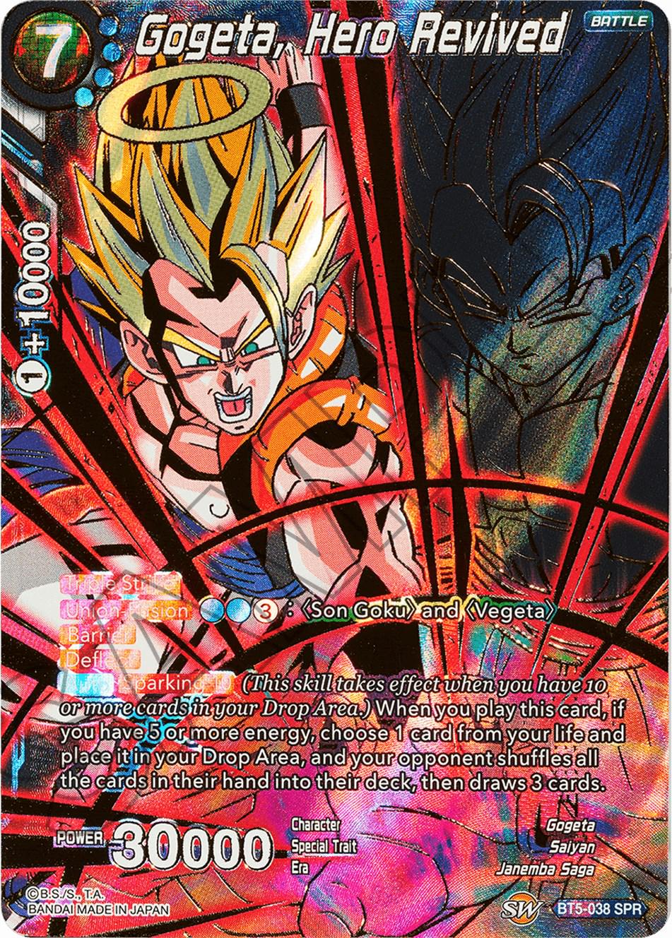 Gogeta, Hero Revived [SPR] BT5-038