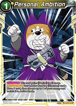 Personal Ambition BT5-103