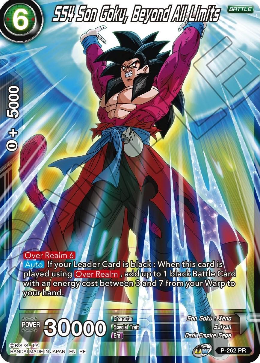 SS4 Son Goku, Beyond All Limits P-262