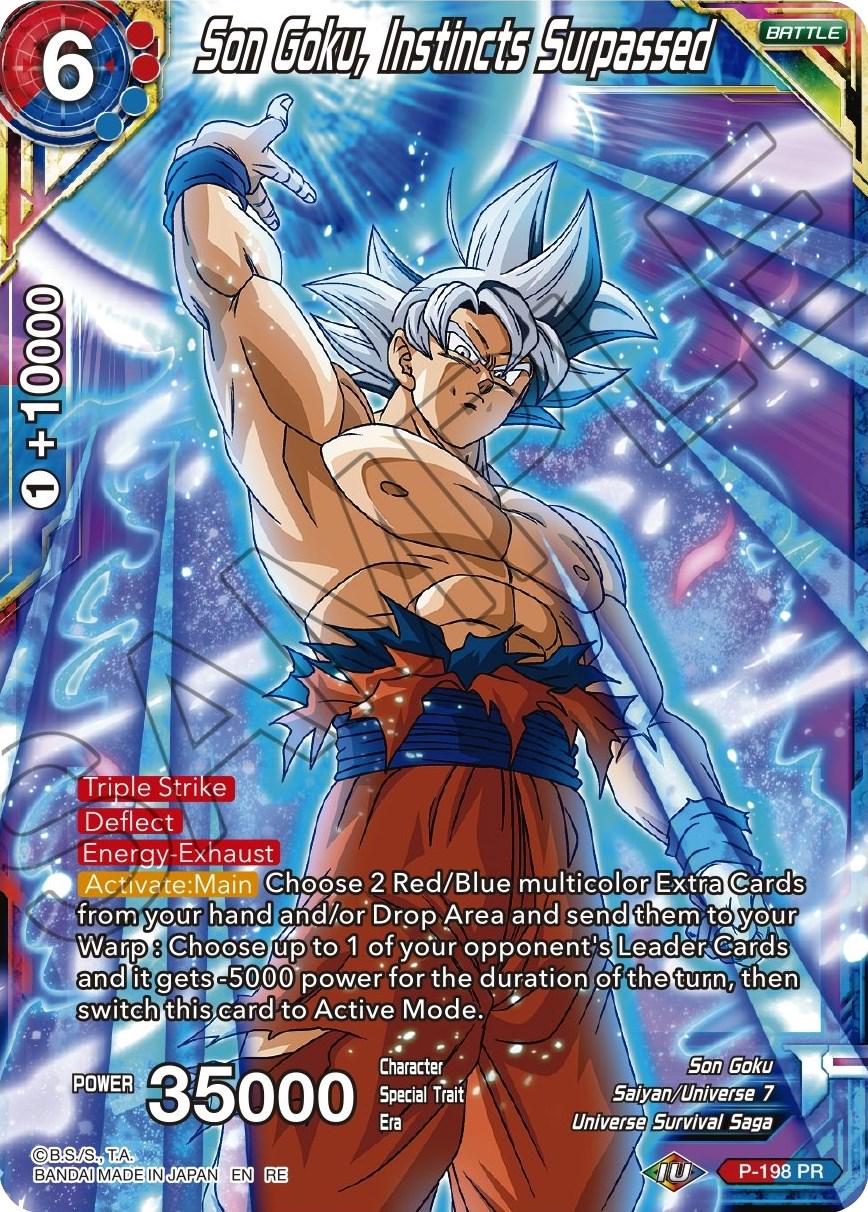 Son Goku, Instincts Surpassed P-198