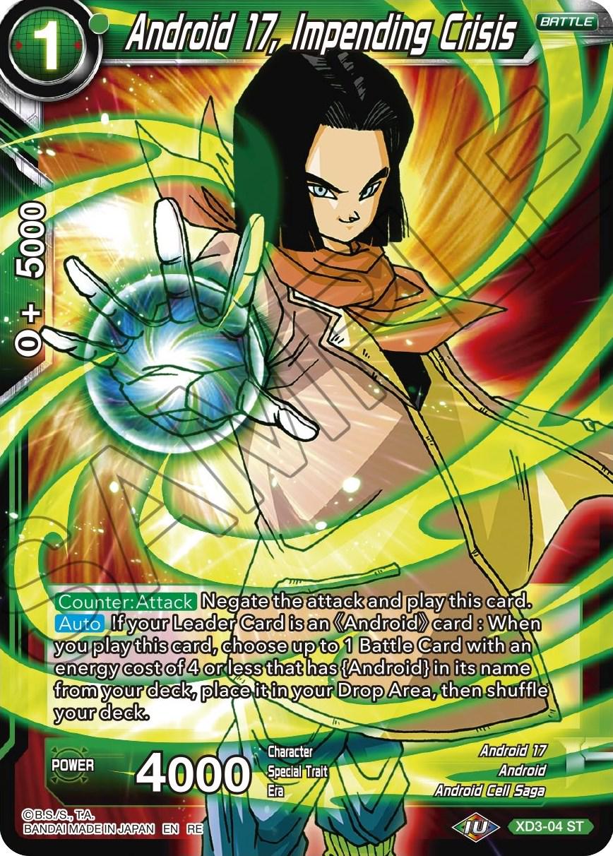 Android 17, Impending Crisis XD3-04