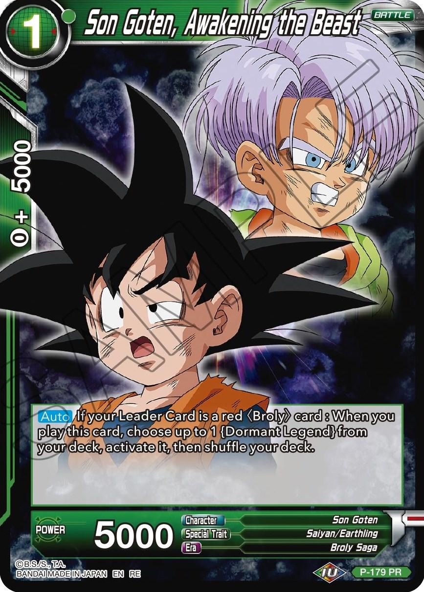 Son Goten, Awakening the Beast P-179