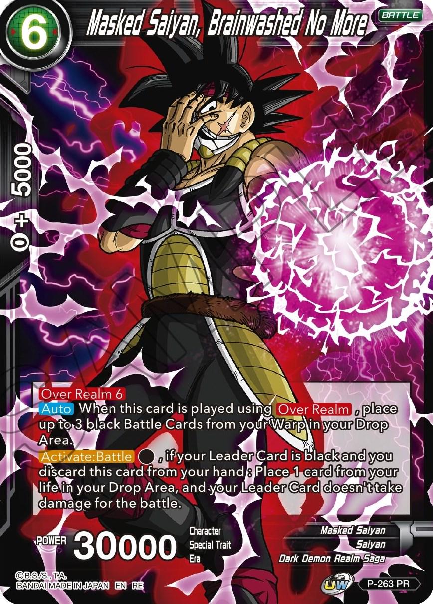 Masked Saiyan, Brainwashed No More P-263