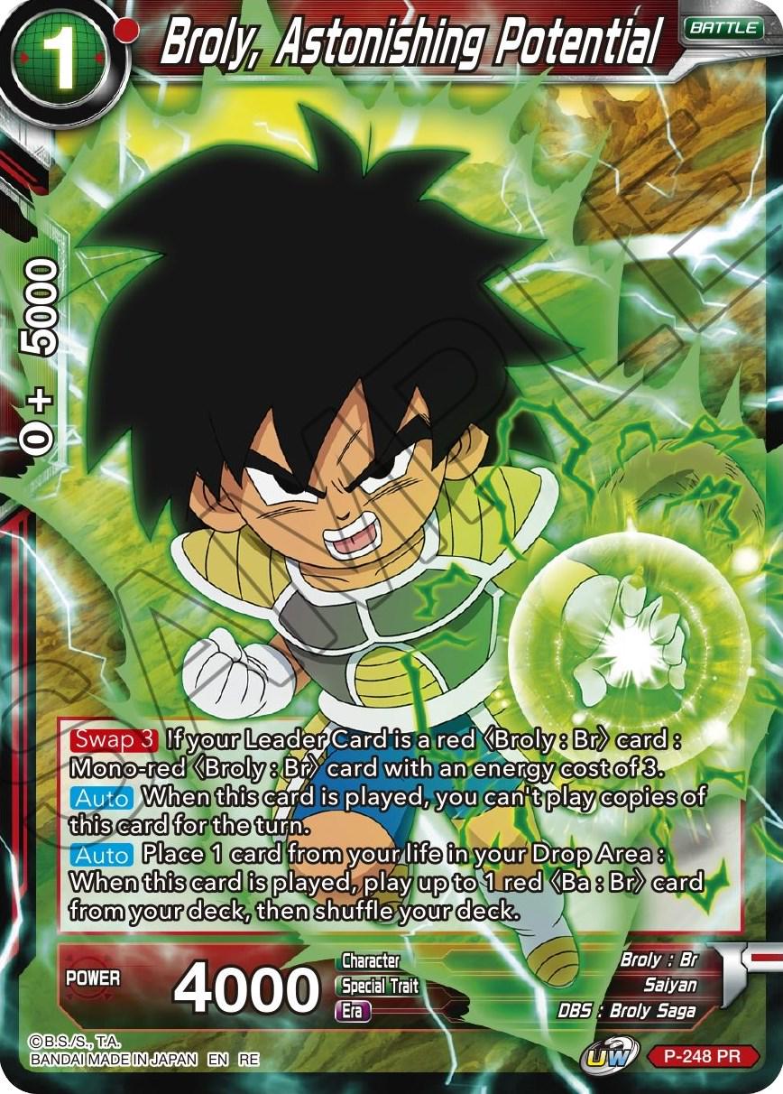 Broly, Astonishing Potential P-248