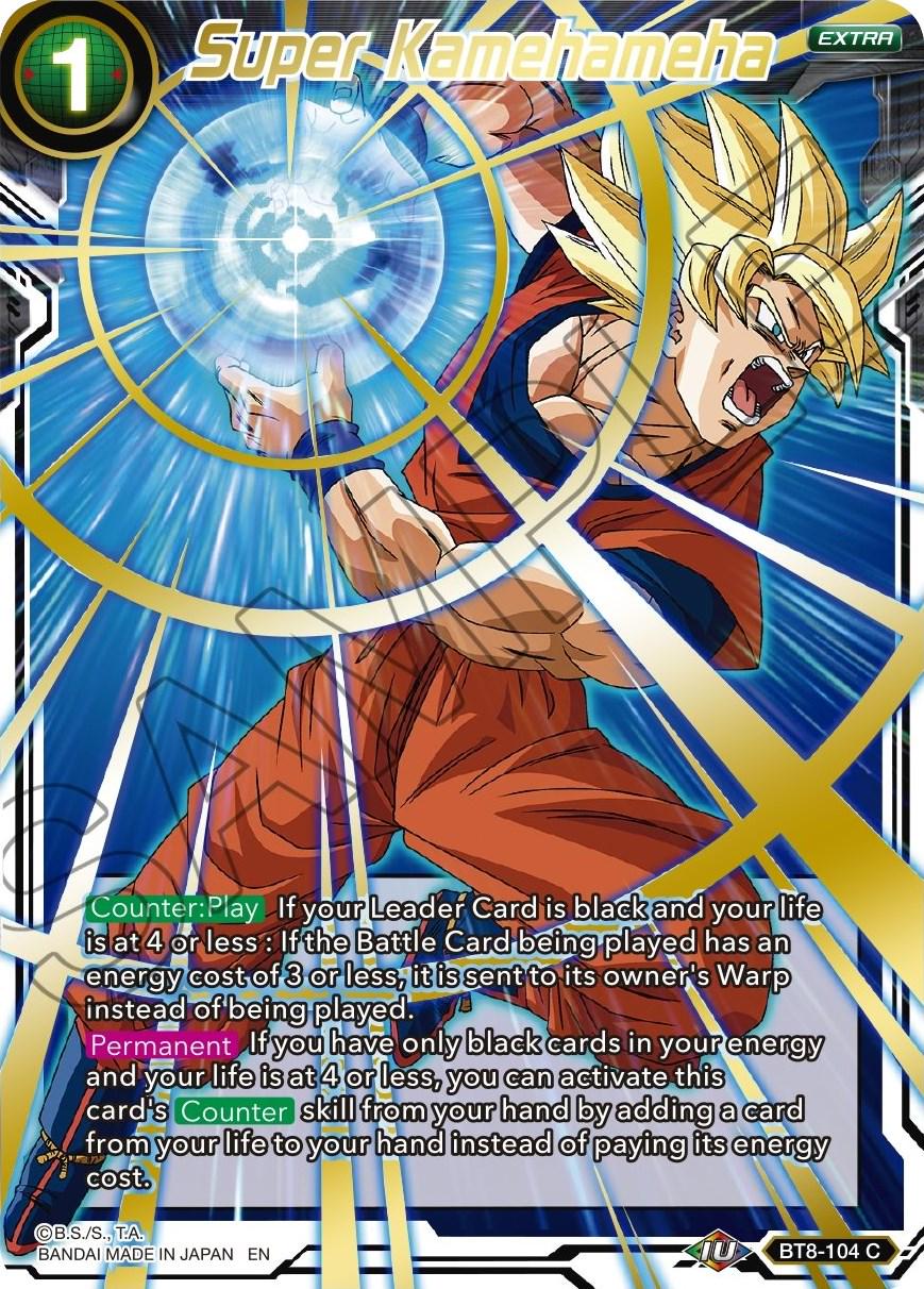 Super Kamehameha [Gold Stamped Foil] BT8-104