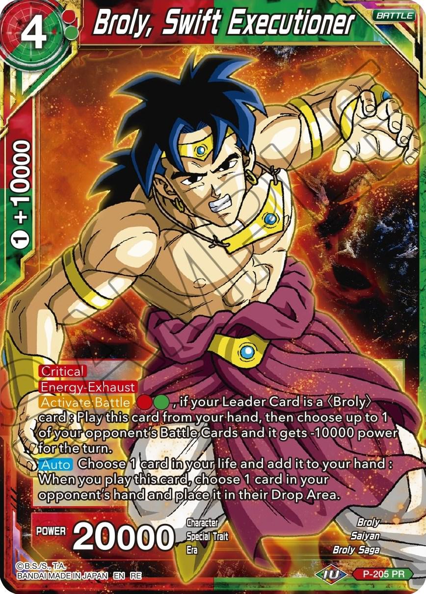 Broly, Swift Executioner P-205