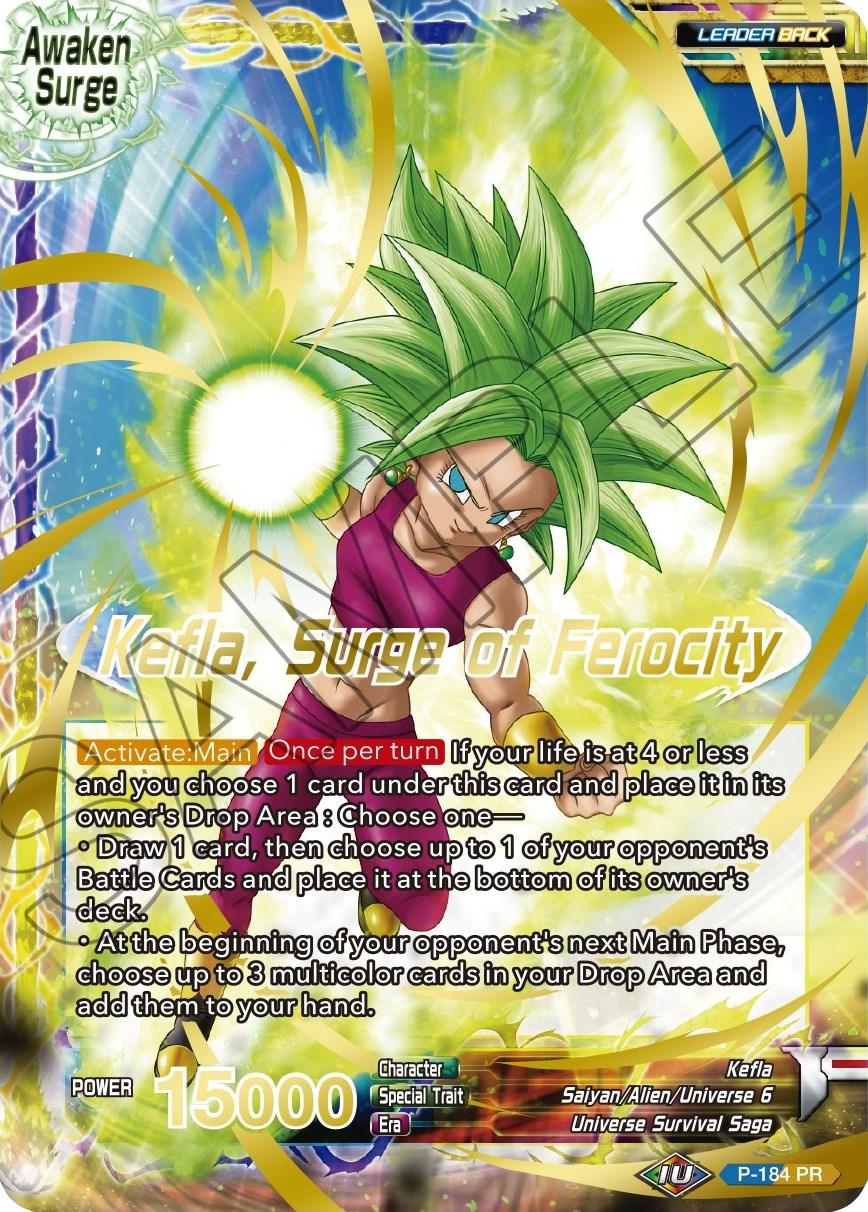 Kefla // Kefla, Surge of Ferocity [Gold Stamped Foil] P-184