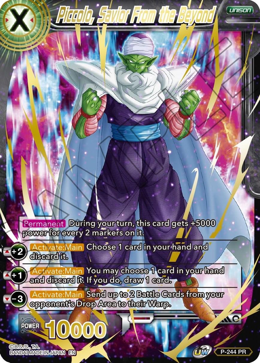 Piccolo, Savior from Beyond [Gold Stamped Foil] P-244