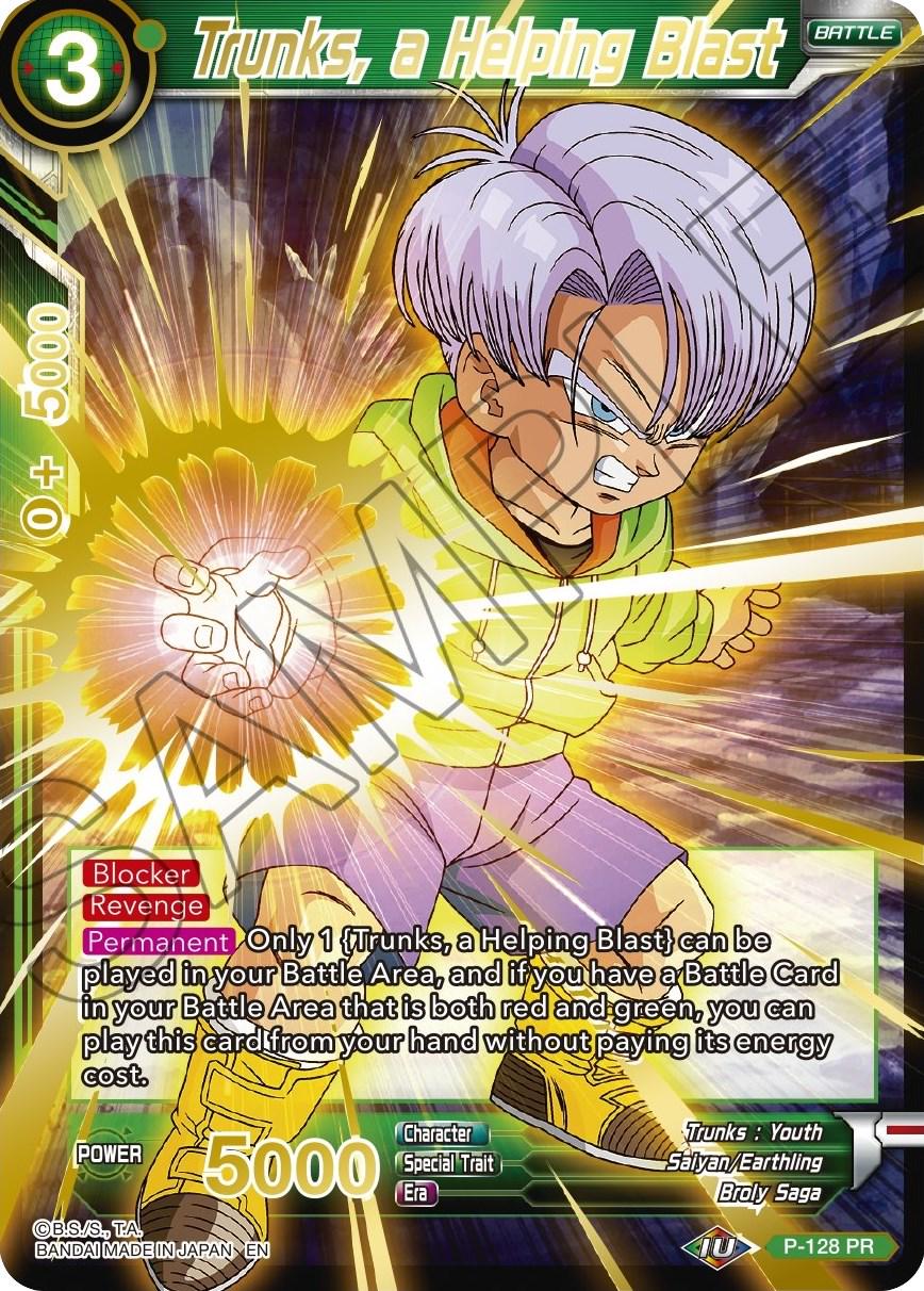 Trunks, a Helping Blast [Gold Stamped Foil] P-128