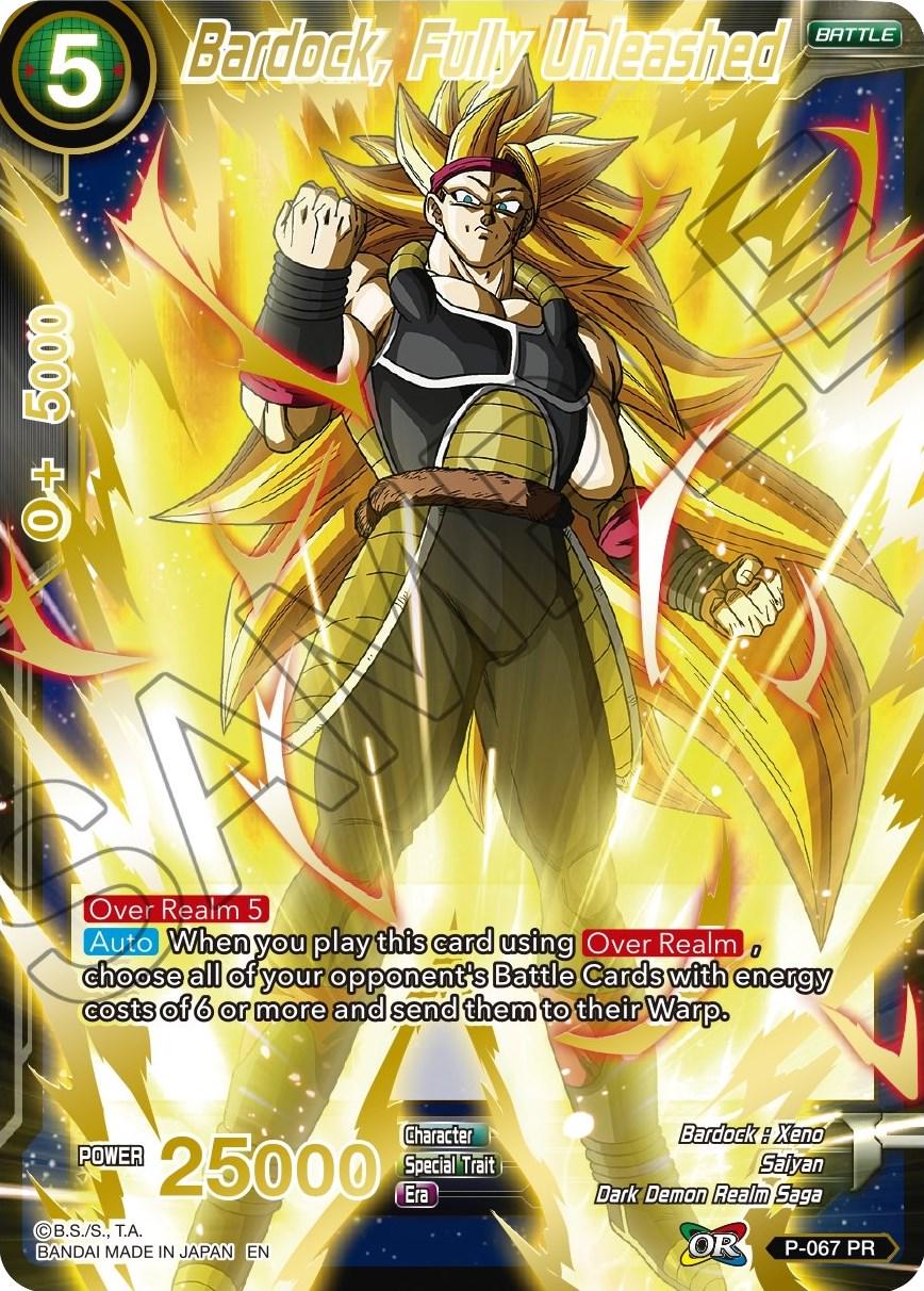 Bardock, Fully Unleashed [Gold Stamped Foil] P-067