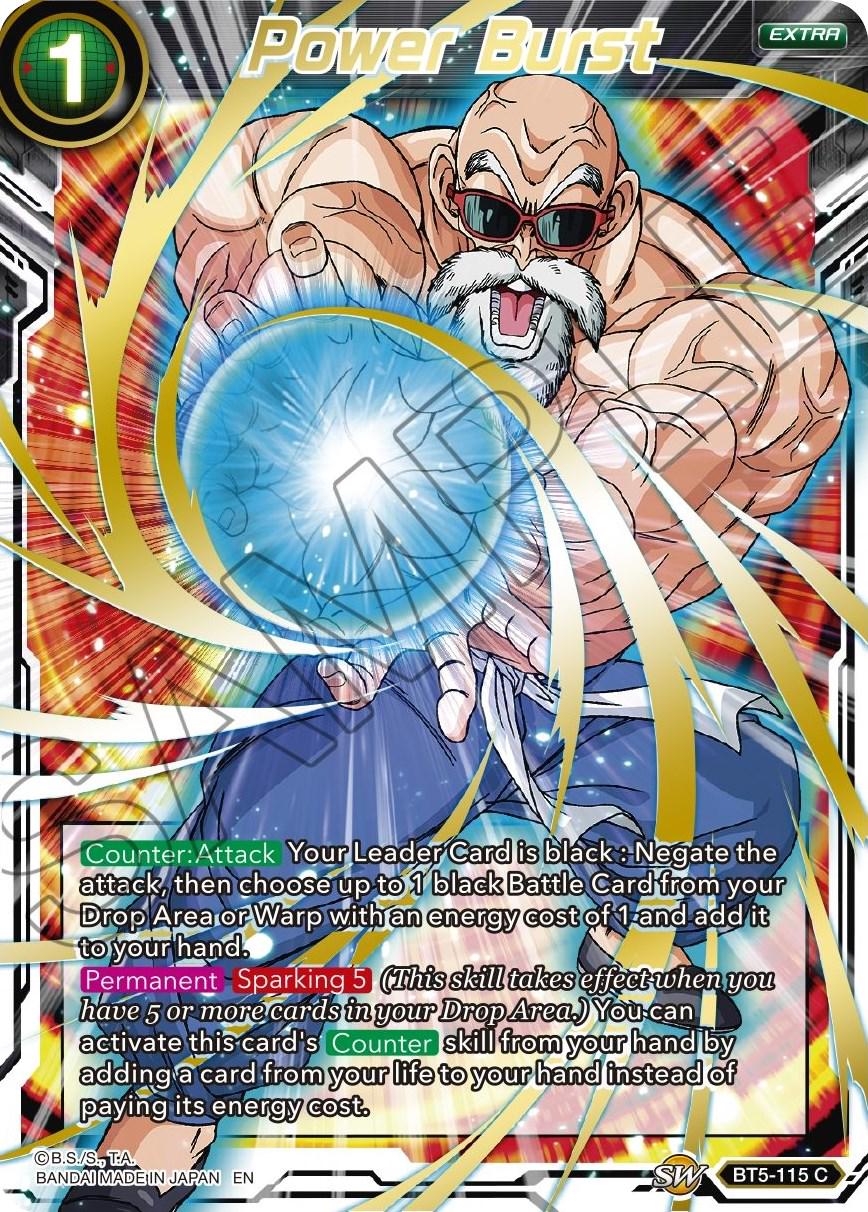 Power Burst [Gold Stamped Foil] BT5-115