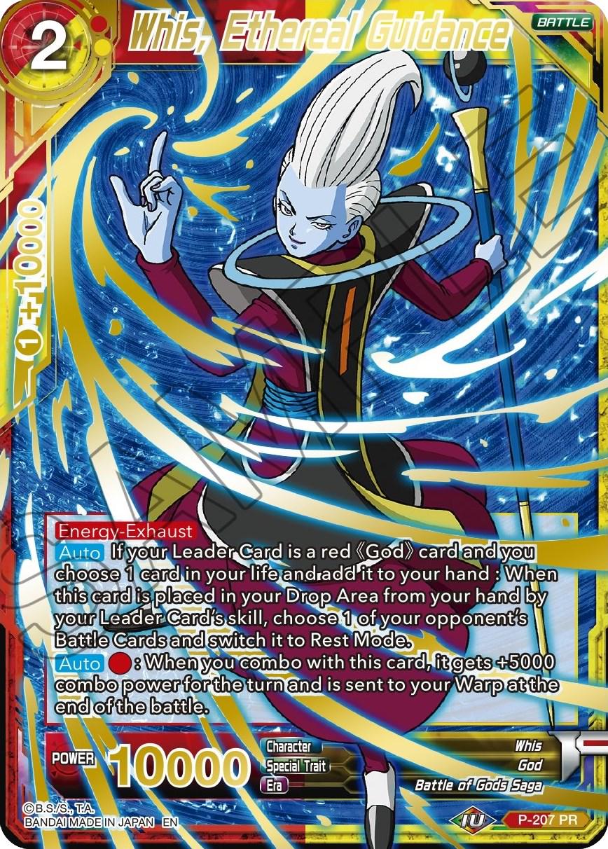 Whis, Ethereal Guidance [Gold Stamped Foil] P-207