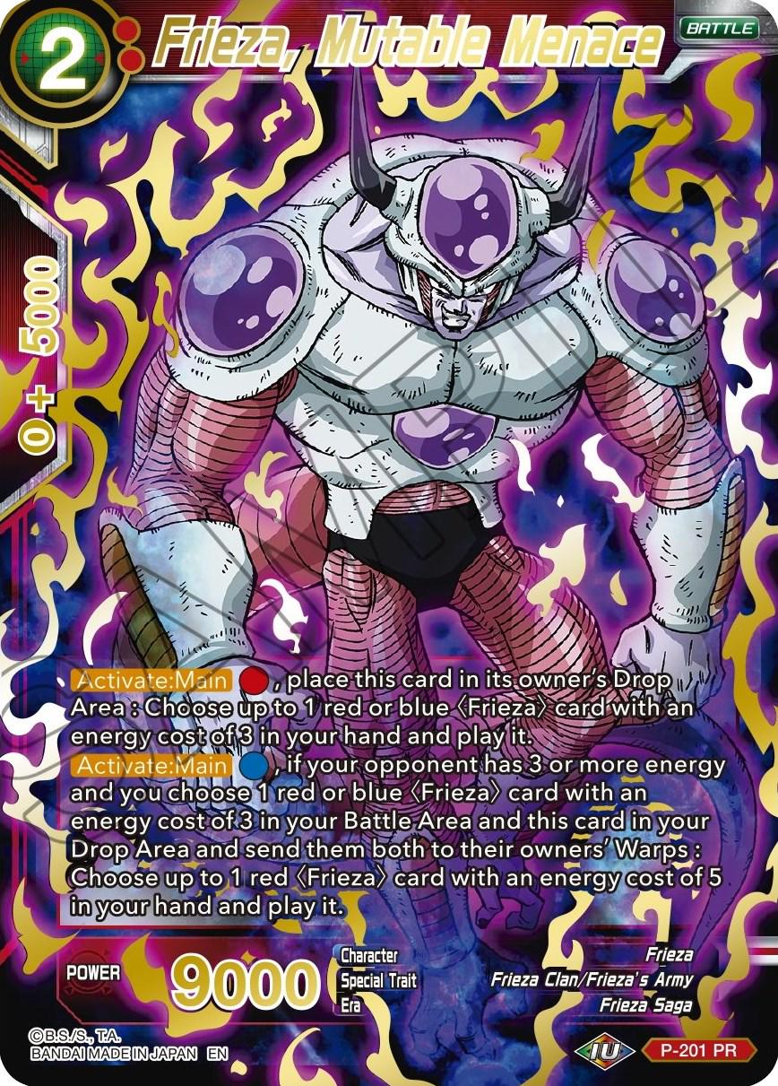 Frieza, Mutable Menace [Gold Stamped Foil] P-201