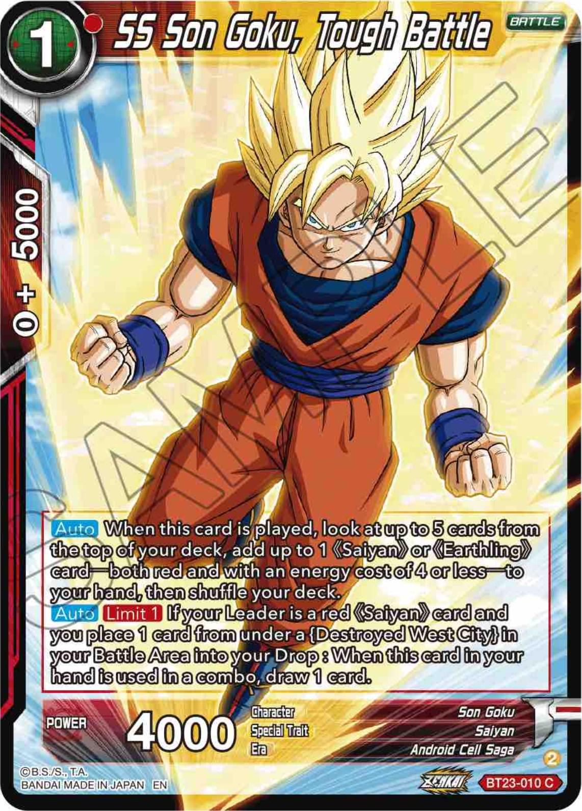 SS Son Goku, Tough Battle BT23-010
