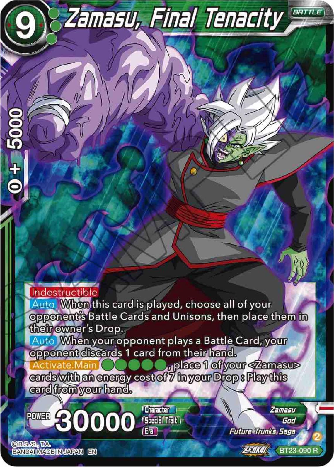 Zamasu, Final Tenacity BT23-090