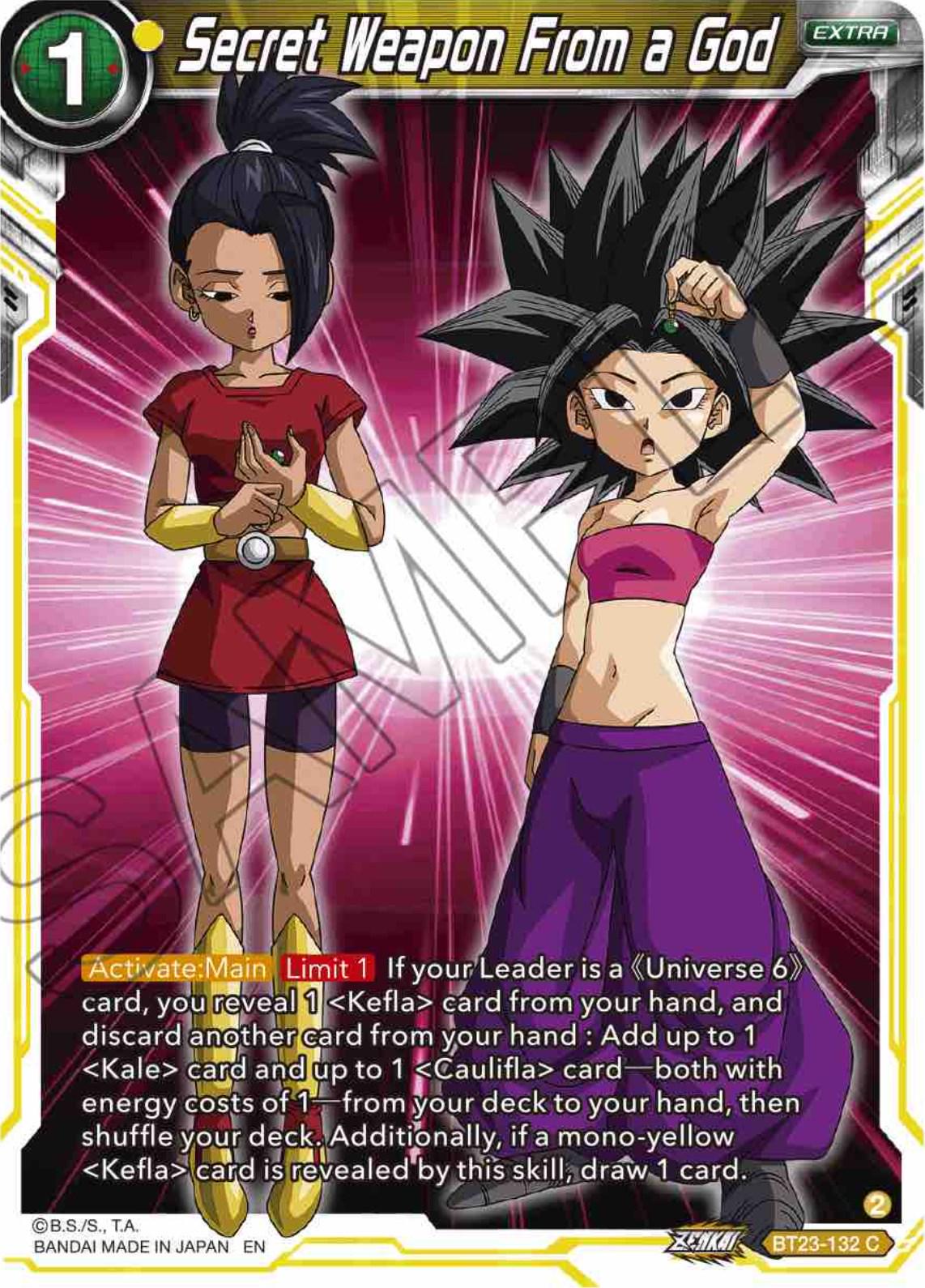 Secret Weapon From a God BT23-132
