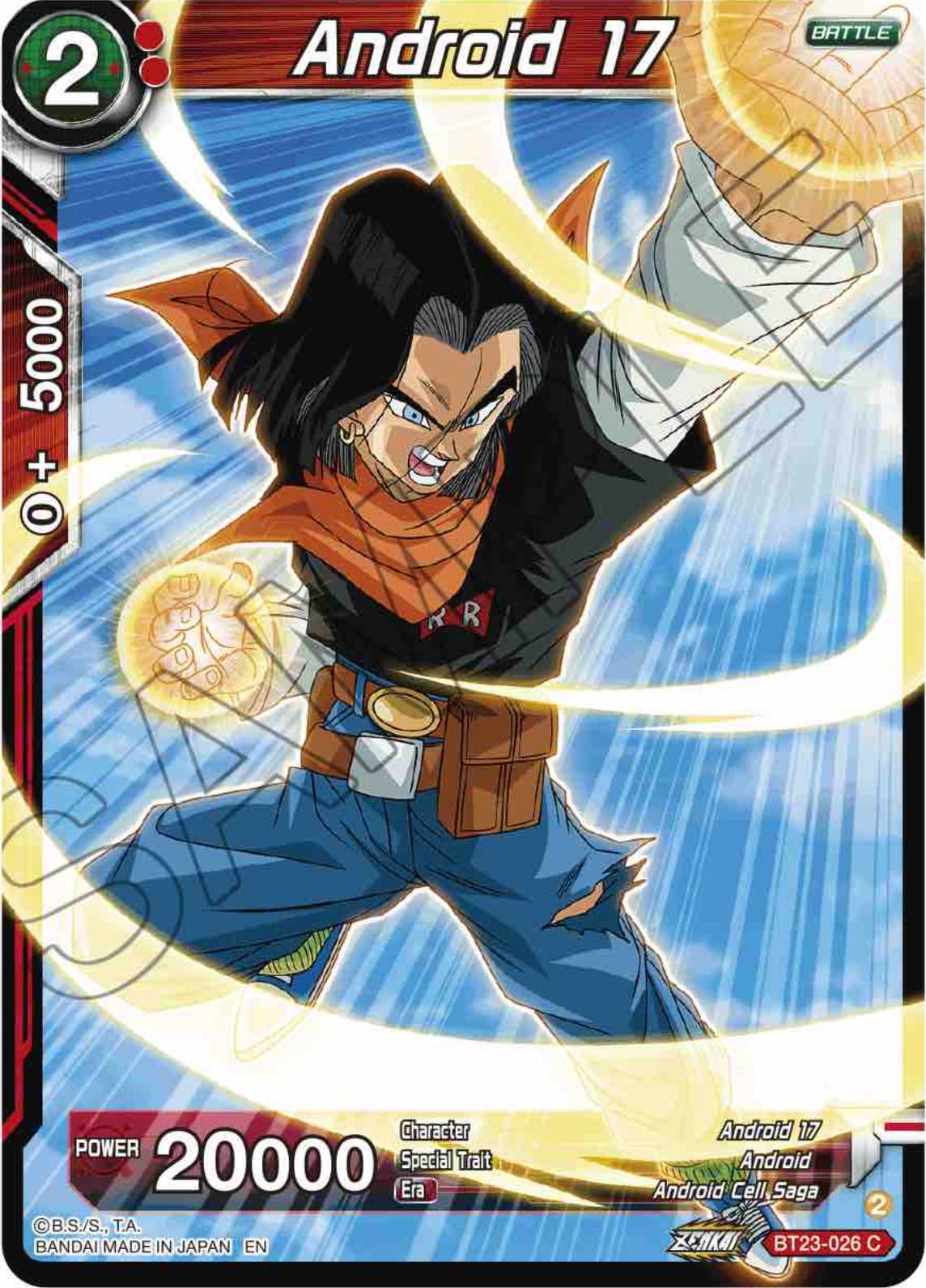 Android 17 BT23-026