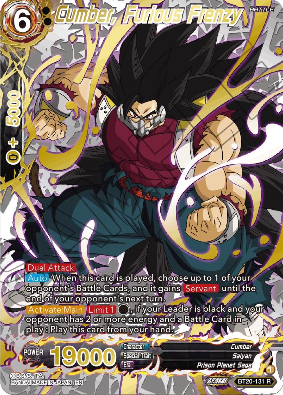 Cumber, Furious Frenzy [Gold Stamped Foil] BT20-131