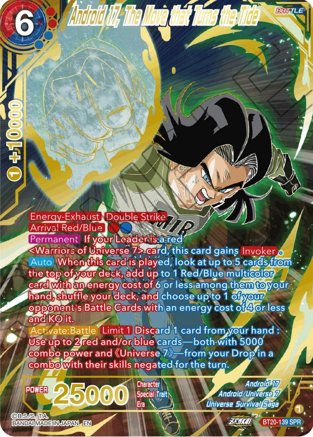 Android 17, The Move that Turns the Tide [SPR] BT20-139