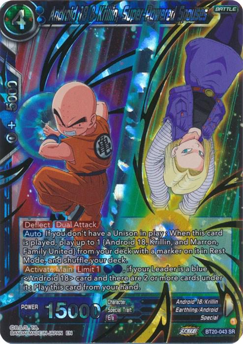 Android 18 & Krillin, Super-Powered Spouses BT20-043