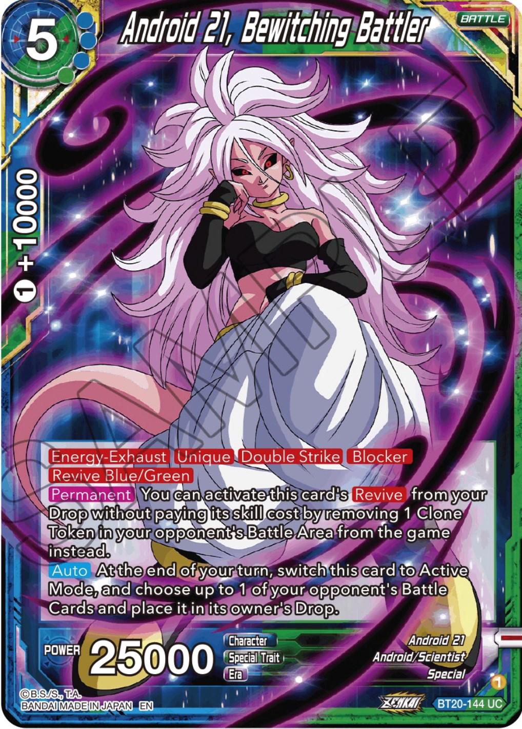 Android 21, Bewitching Battler BT20-144