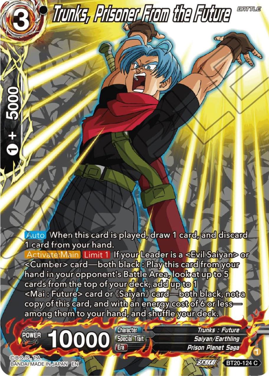 Trunks, Prisoner From the Future [Silver Foil] BT20-124