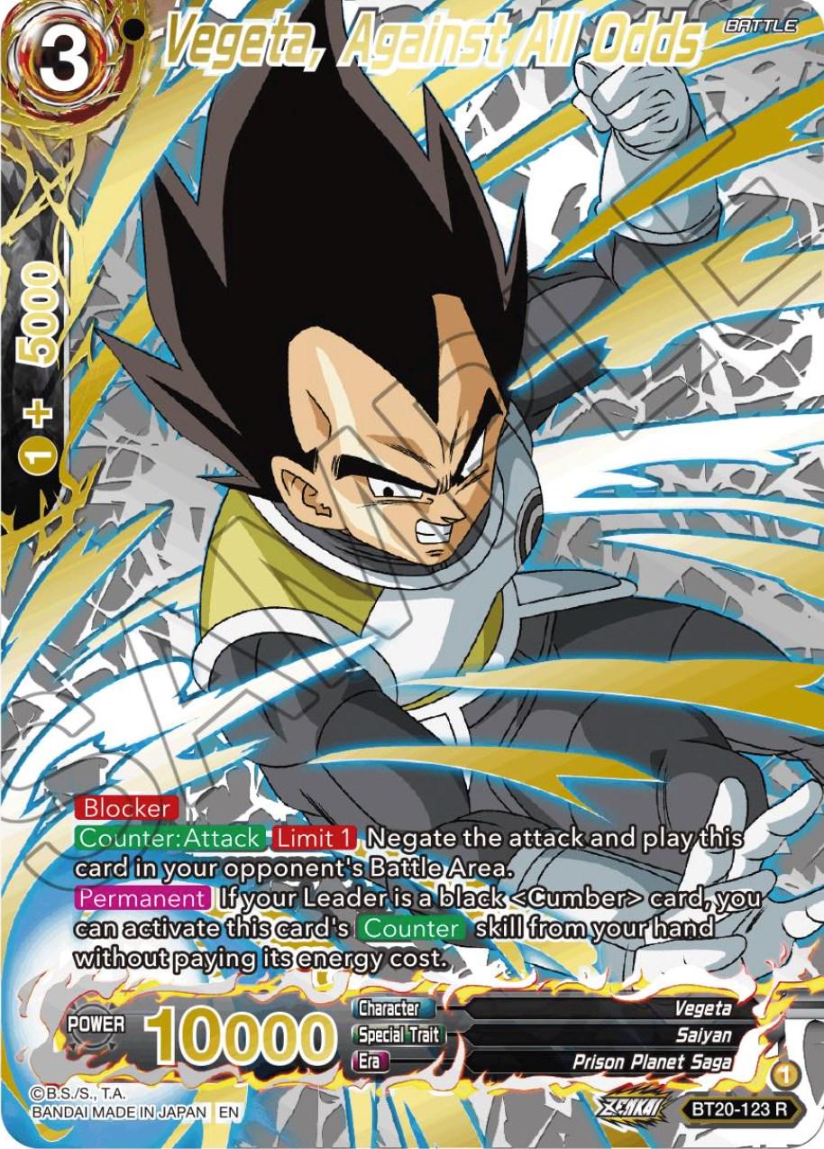Vegeta, Against All Odds [Gold Stamped Foil] BT20-123
