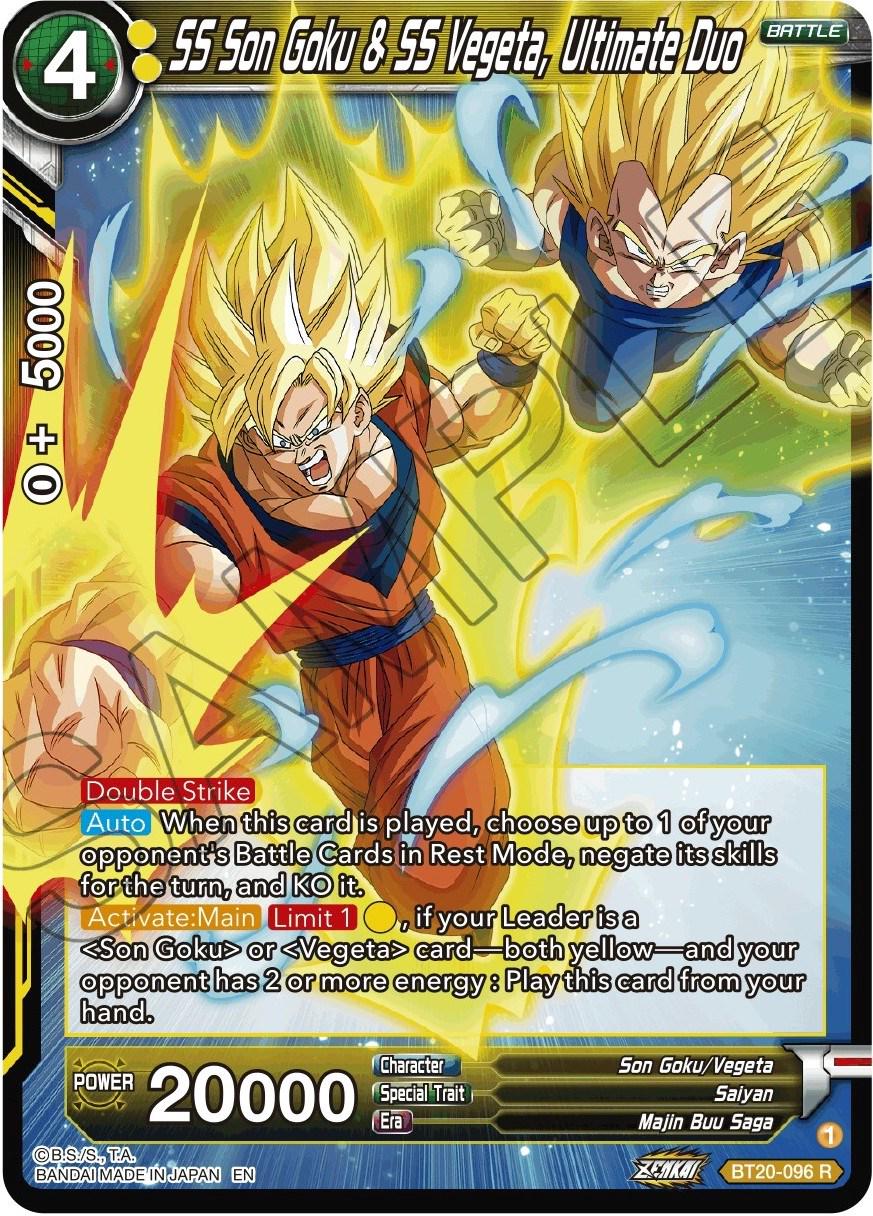 SS Son Goku & SS Vegeta, Ultimate Duo BT20-096