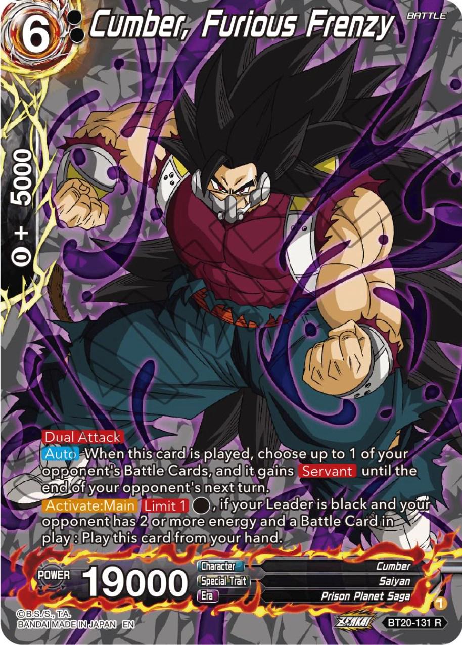 Cumber, Furious Frenzy [Silver Foil] BT20-131