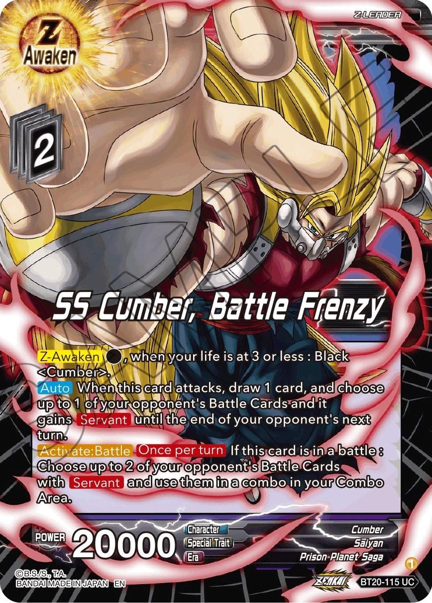 SS Cumber, Battle Frenzy BT20-115