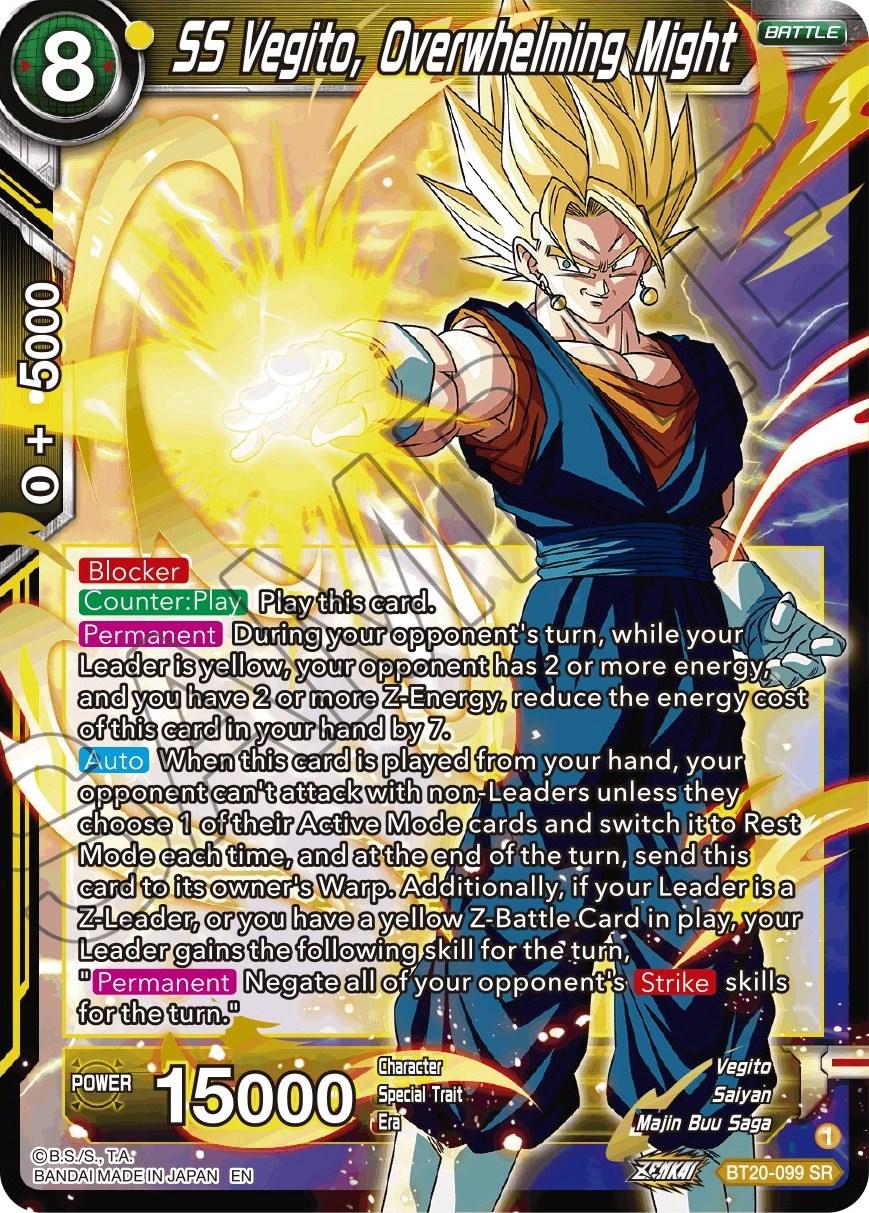 SS Vegito, Overwhelming Might BT20-099