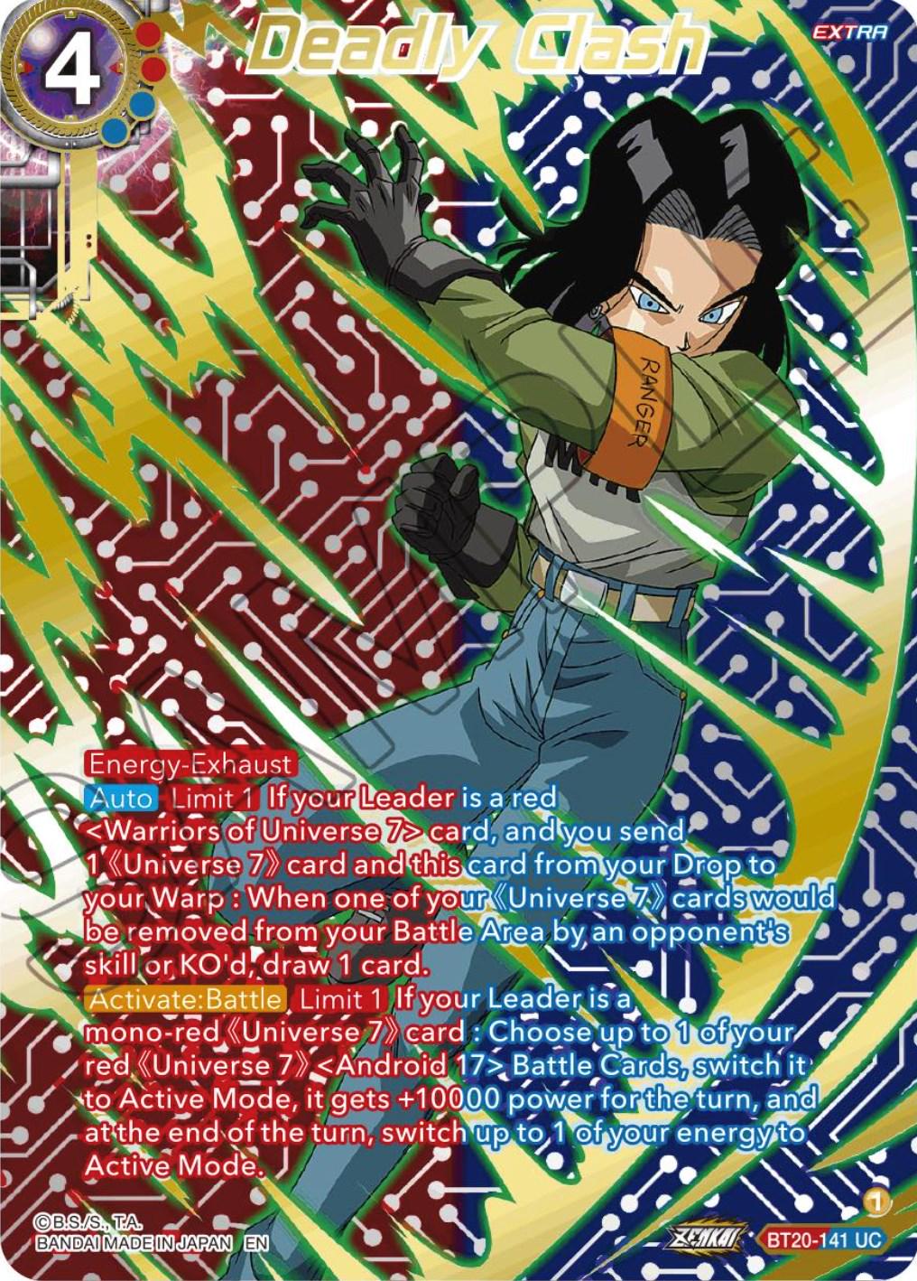 Deadly Clash [Gold Stamped Foil] BT20-141