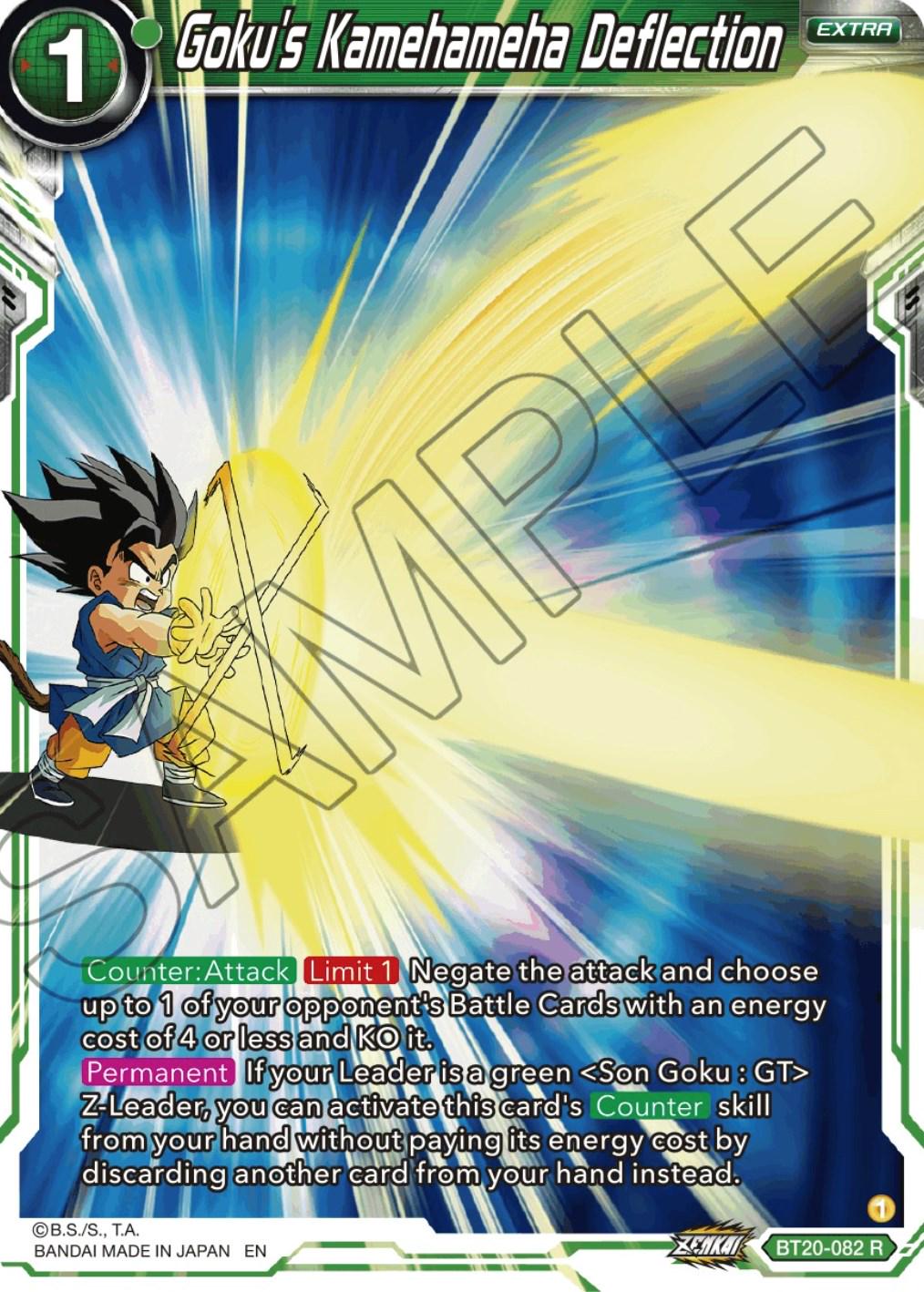 Goku's Kamehameha Deflection BT20-082