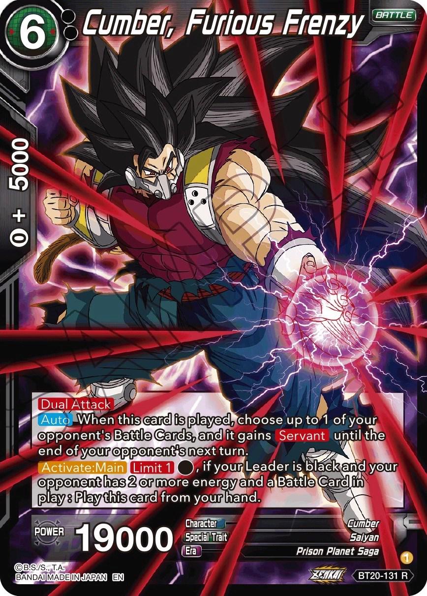 Cumber, Furious Frenzy BT20-131