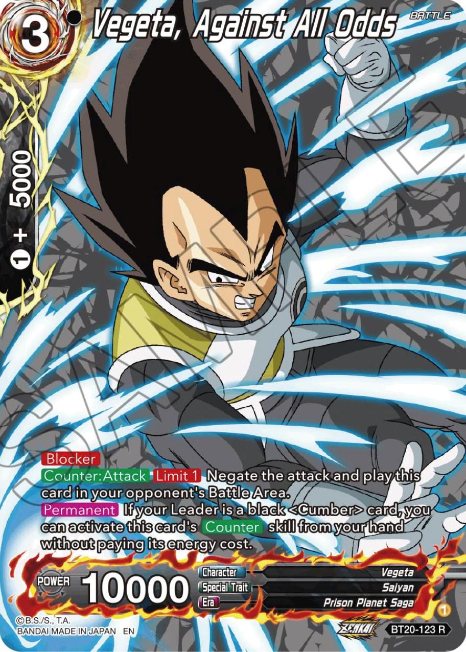 Vegeta, Against All Odds [Silver Foil] BT20-123