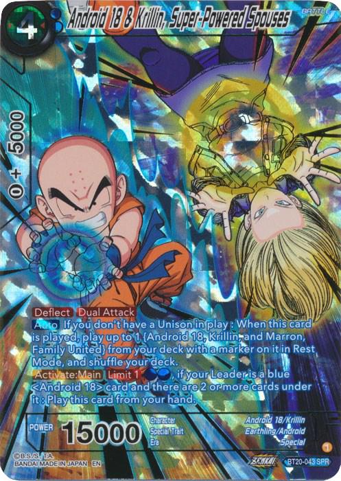 Android 18 & Krillin, Super-Powered Spouses [SPR] BT20-043