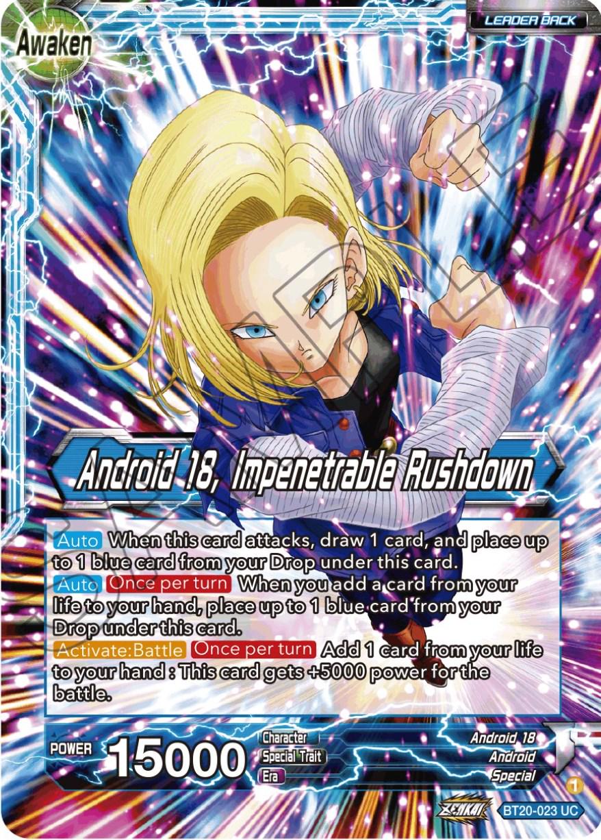Android 18 // Android 18, Impenetrable Rushdown BT20-023
