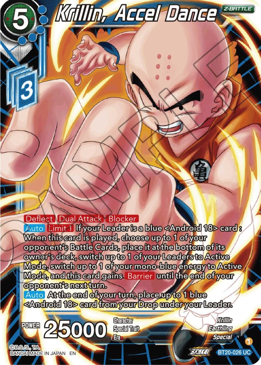Krillin, Accel Dance BT20-026