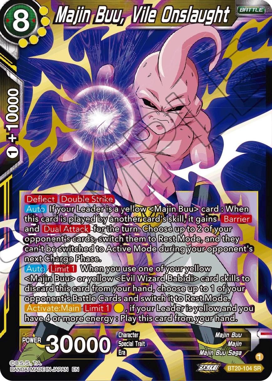 Majin Buu, Vile Onslaught BT20-104