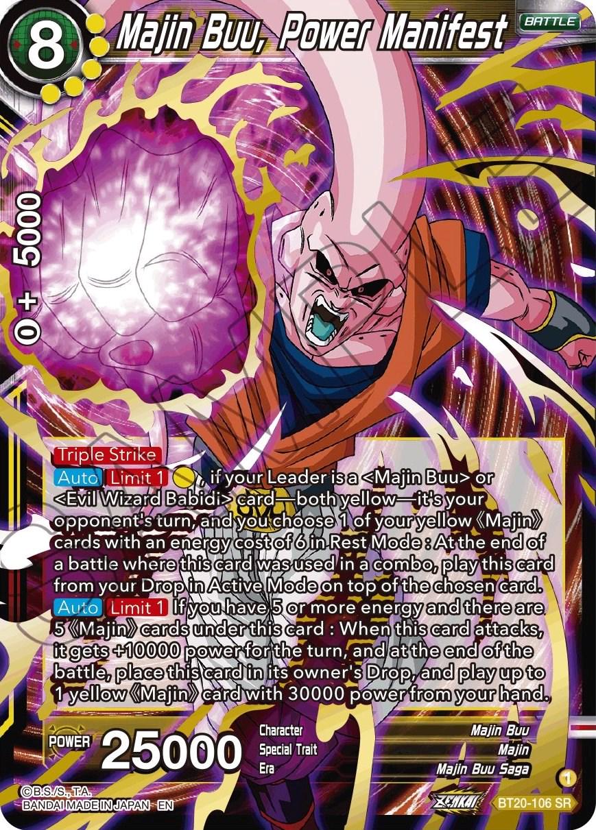 Majin Buu, Power Manifest BT20-106