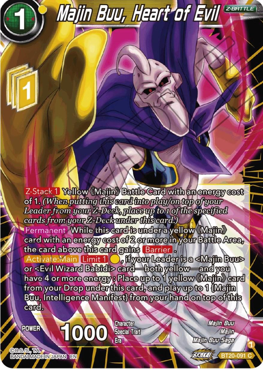 Majin Buu, Heart of Evil BT20-091