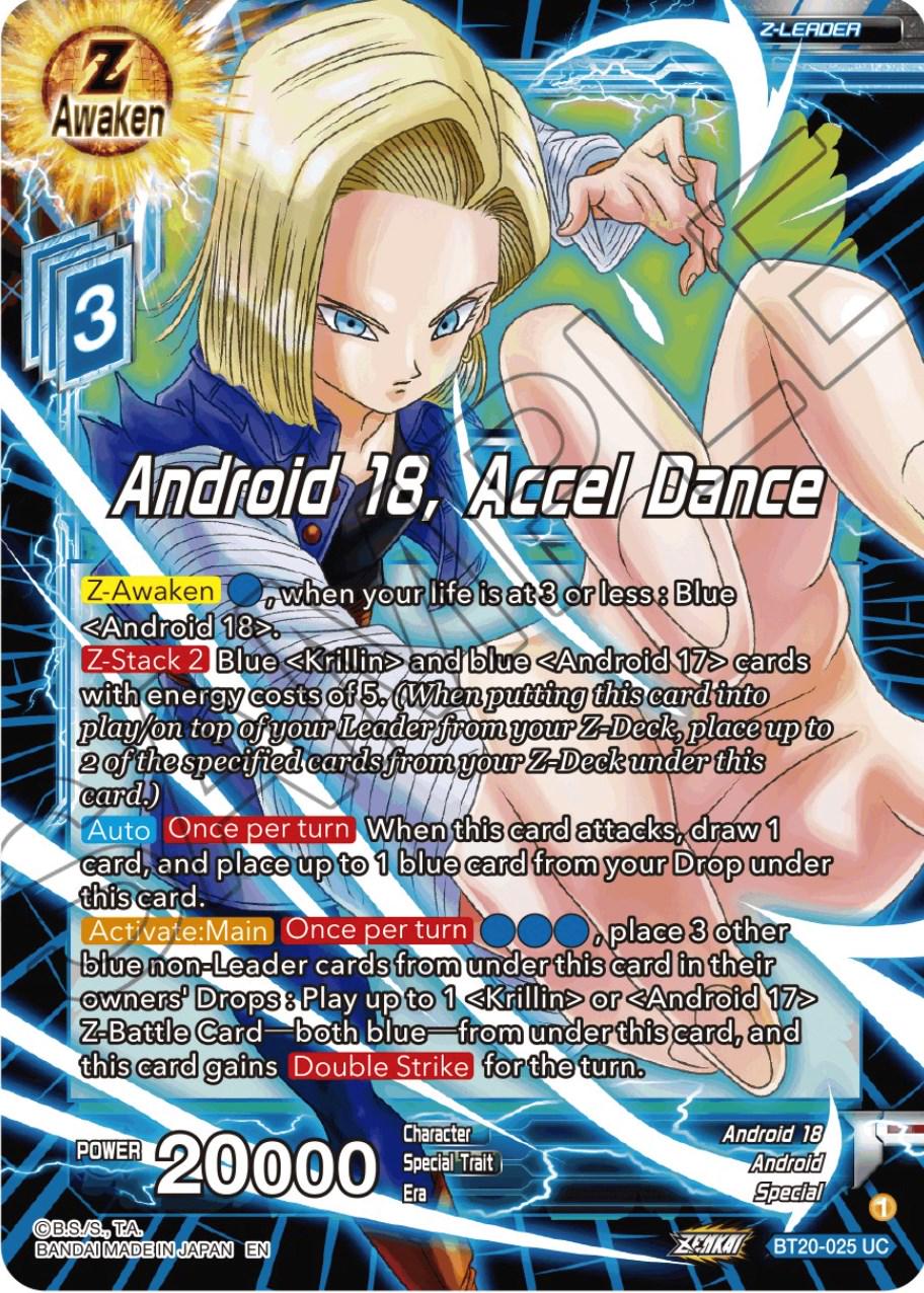 Android 18, Accel Dance BT20-025