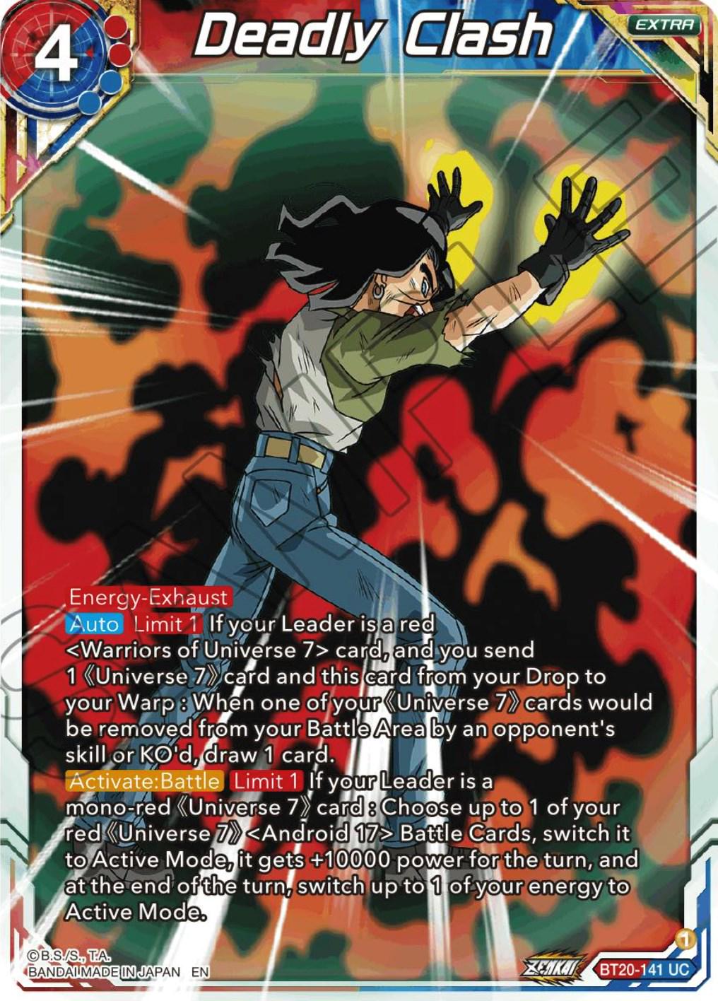 Deadly Clash BT20-141