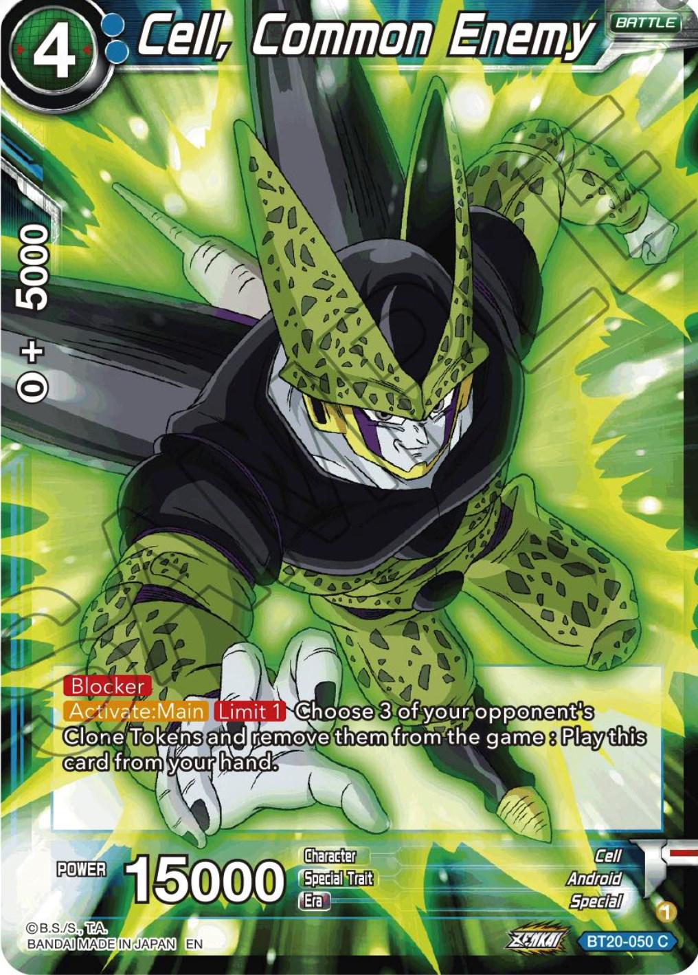 Cell, Common Enemy BT20-050