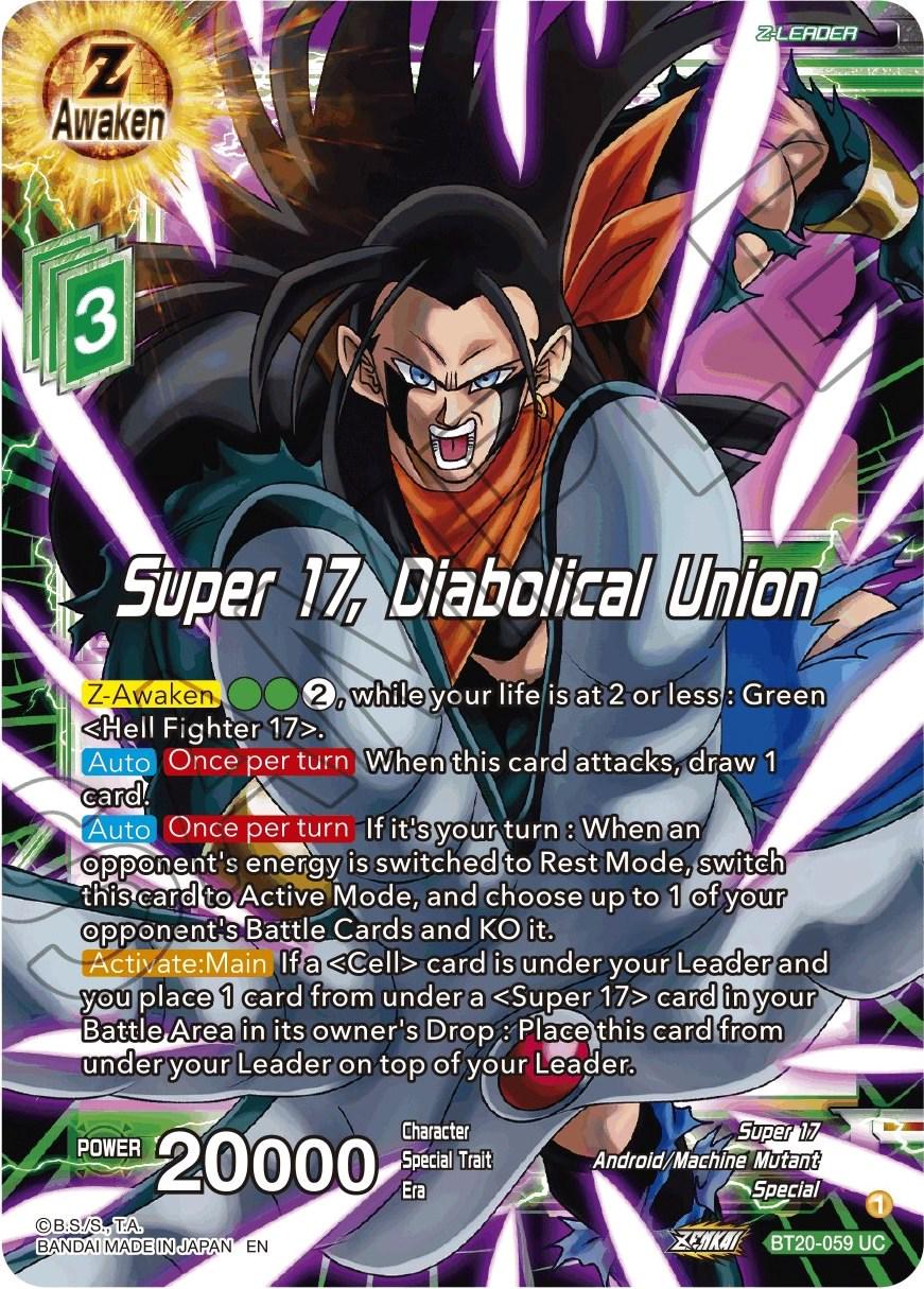 Super 17, Diabolical Union BT20-059