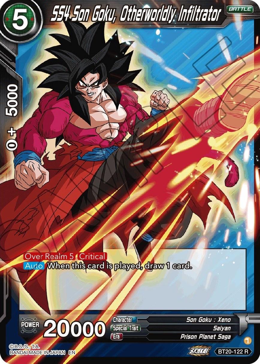 SS4 Son Goku, Otherworldly Infiltrator BT20-122